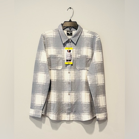 32 Degrees Ladies' Cozy Knit Button-Up Shirt, size S - Picture 4 of 7